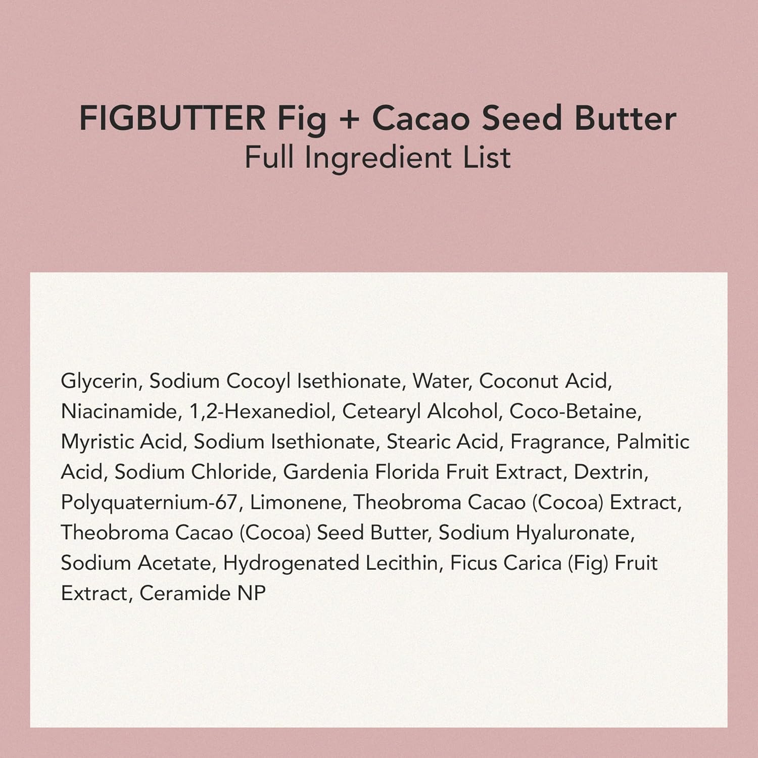 WHIPPED Cream Facial Cleanser