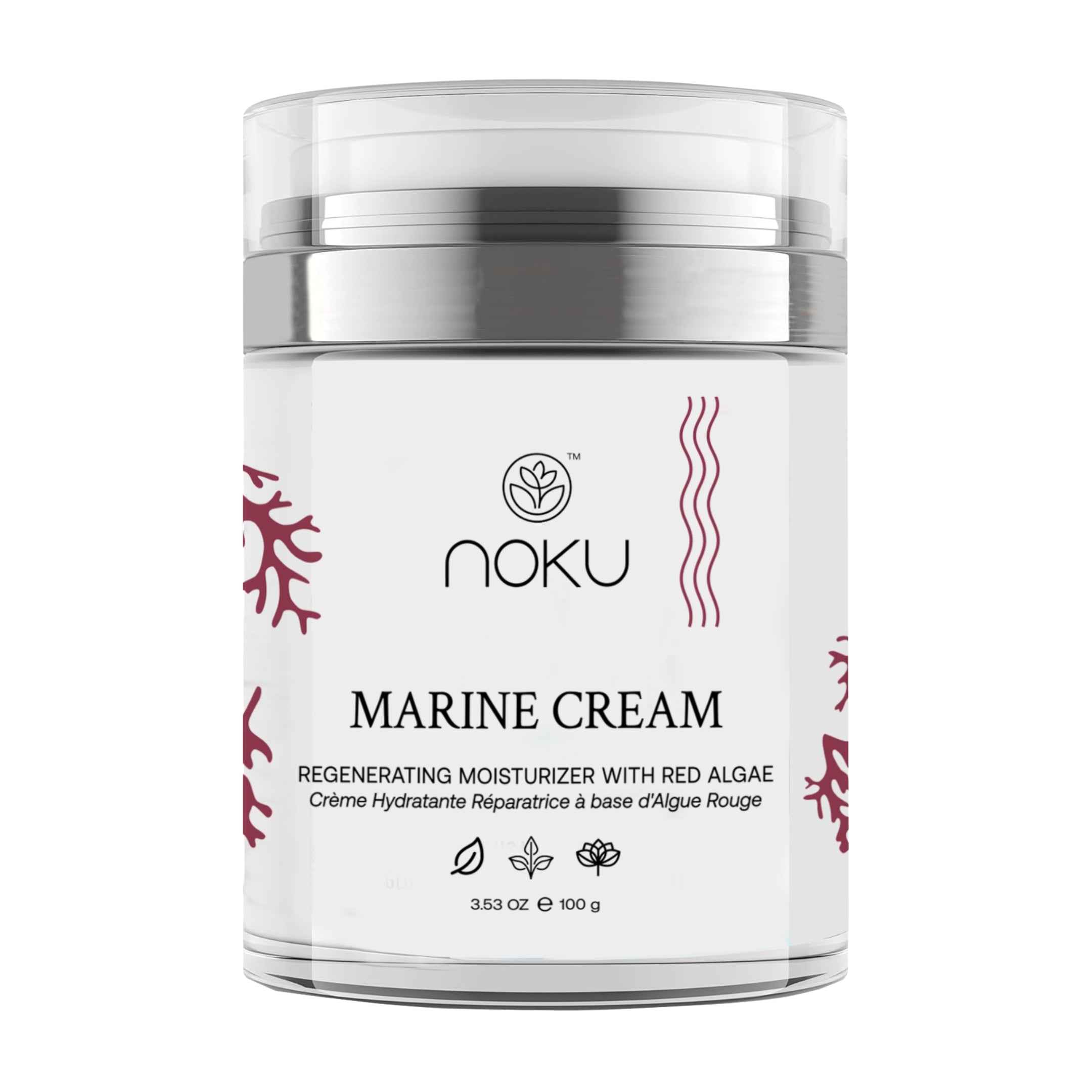 Marine Cream | Bigger 100ml Airless Jar – Ultra-Hydrating Anti